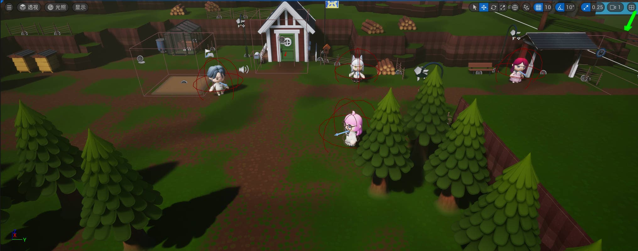 Monocrop Madness Game Level Overview