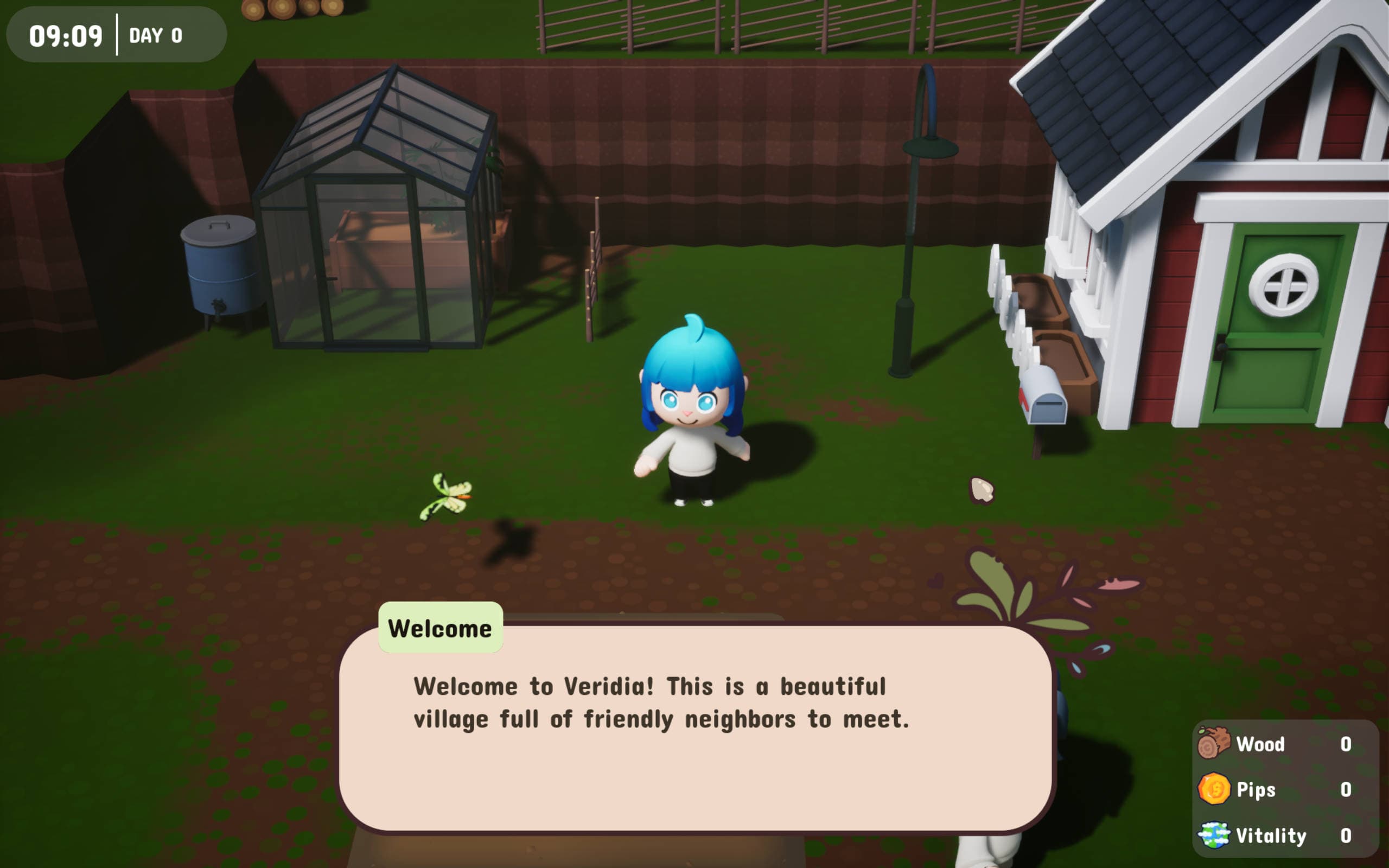 Monocrop Madness Welcome Scene