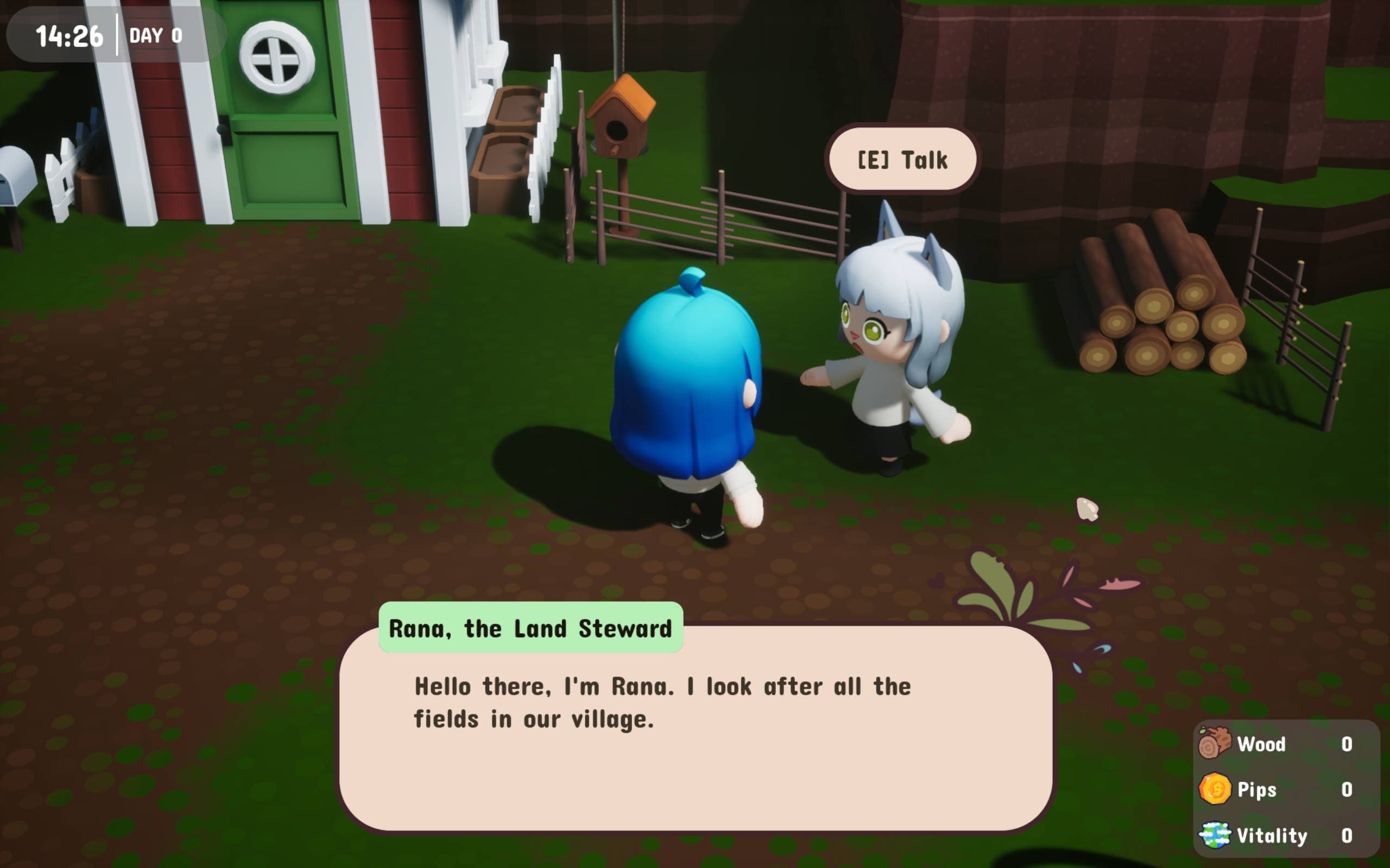 Monocrop Madness NPC Conversation UI