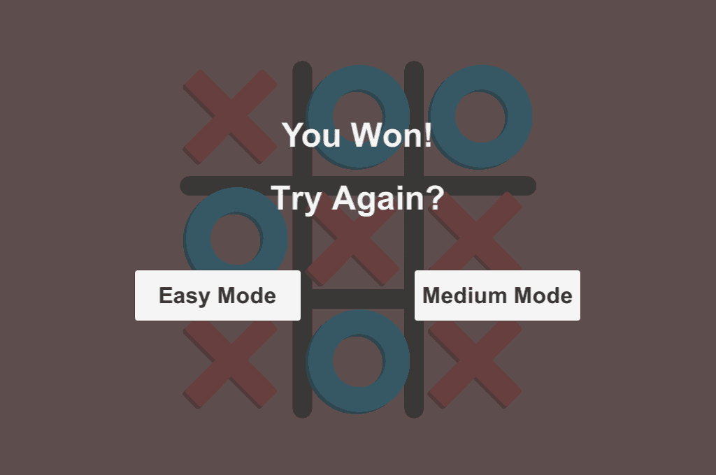 Tic-Tac-Toe Game Screenshot 2